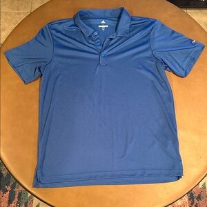 Adidas Golf Blue Polo Shirt